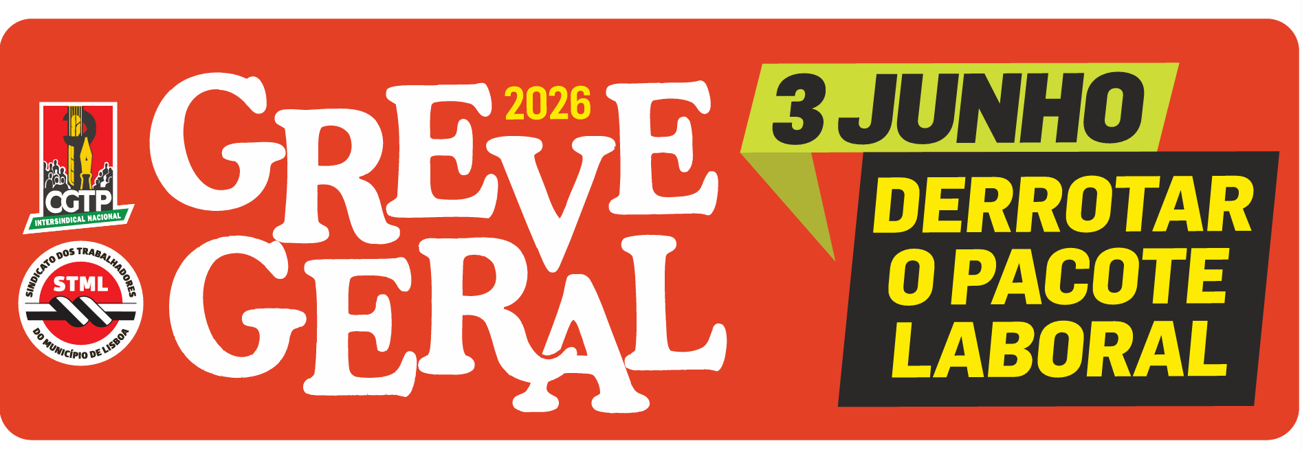 GREVE GERAL | 3 DE JUNHO - STML