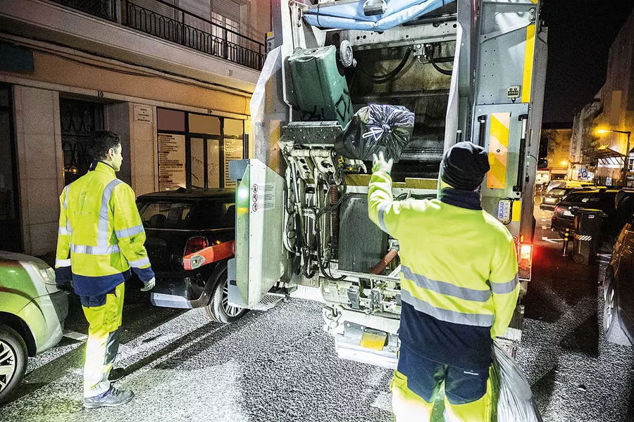 Trabalhadores da Higiene Urbana